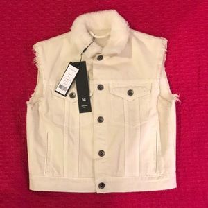 Helmut Lang Shrunken Denim Vest